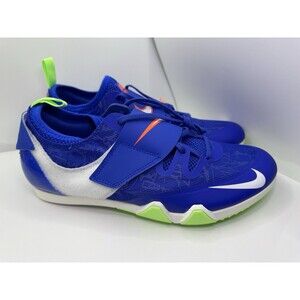 Nike Pole Vault Elite Track & Field Spikes Men Size 9.5 Blue AA1204-400 NEW